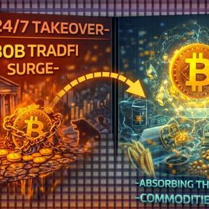全天候接管：加密货币1300亿美元传统金融浪潮如何吸收全球大宗商品交易
