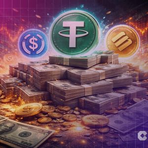 稳定币供应量Q1突破3150亿美元，USDC崛起，USDT份额下滑