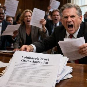 美国银行业集团抨击Coinbase有条件信托批准，警告加密银行扩张风险
