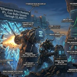 以太坊价格飙升8%，多头能否突破2,400美元大关？