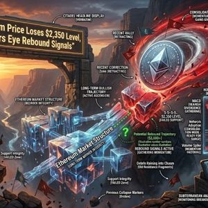 以太坊价格失守2350美元关口，交易员密切关注反弹信号